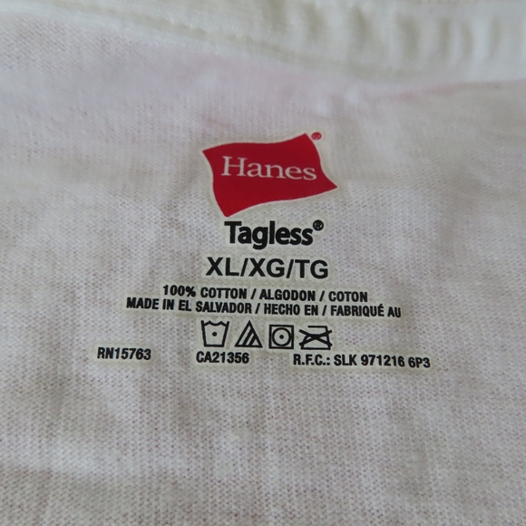 NHL Texas stars hockey tshirt signed #23 XL white hanes tagless y2k - Picture 6 of 6